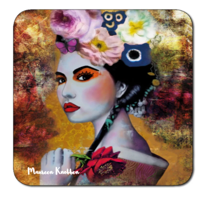 Onderzetters "My Rose"