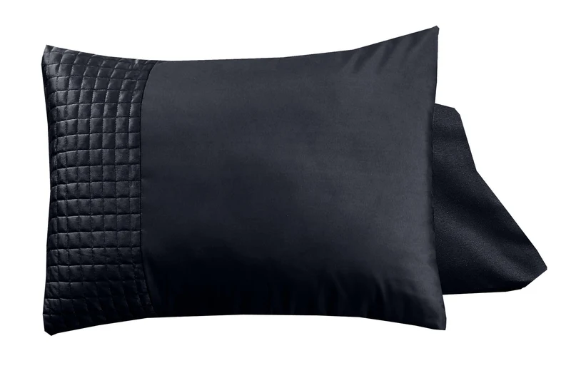 Velvet Band Kussenslopen Set | Noir