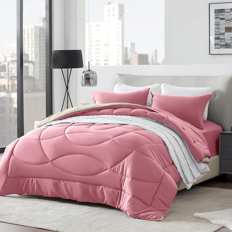 Sleep Comfy Cottiva Series | Roze & Crème