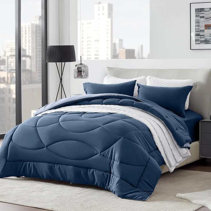 Sleep Comfy Cottiva Series | Middernacht & Ljsblauw