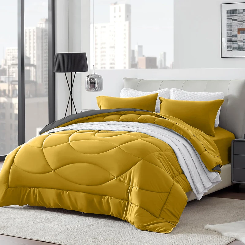 Sleep Comfy Cottiva Series | Geel & Antraciet
