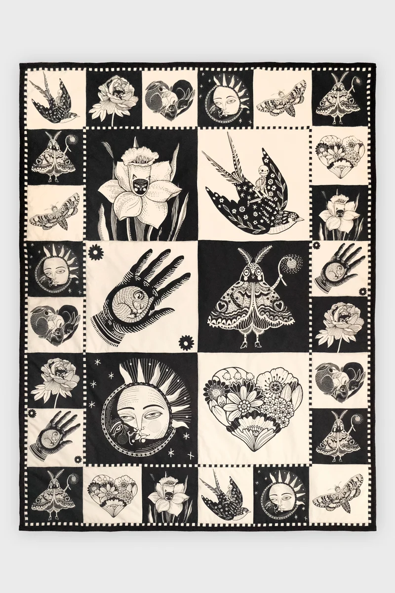 Wonderland Quilted Blanket