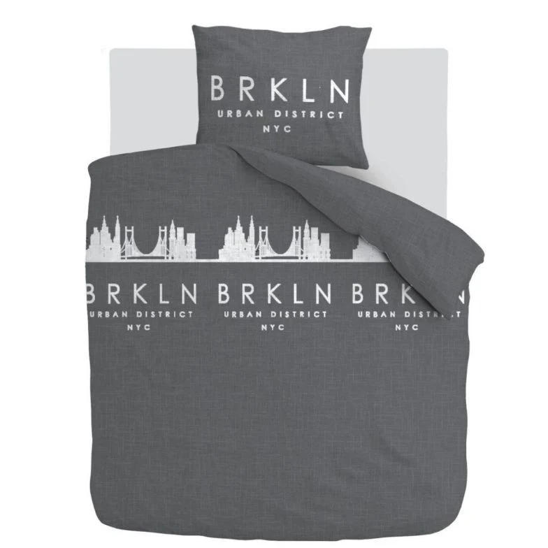 Cozy Dekbedovertrekset | Industrial Anthracite