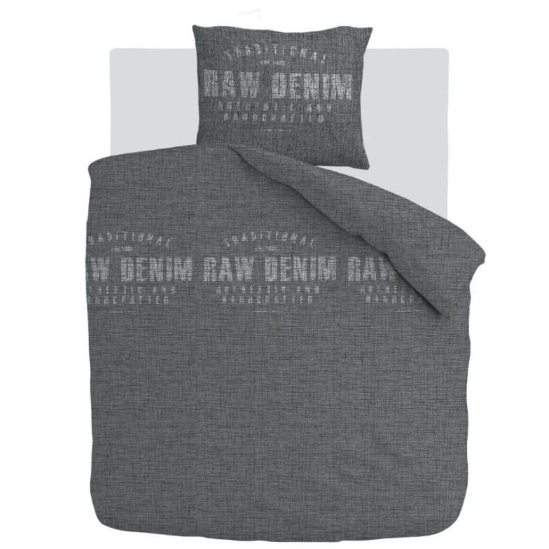 Cozy Dekbedovertrekset | Denim Grey