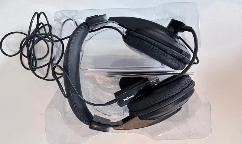 Trust Vega USB Headset Zwart