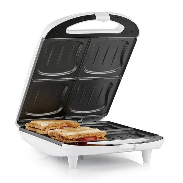Tristar SA-3065 Tosti-ijzer XL Anti-aanbaklaag Wit