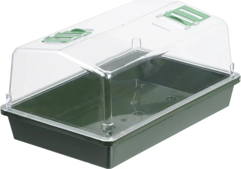 Nature Mini-Kweekkas met ventilatie H22 x 55 x 31cm Groen