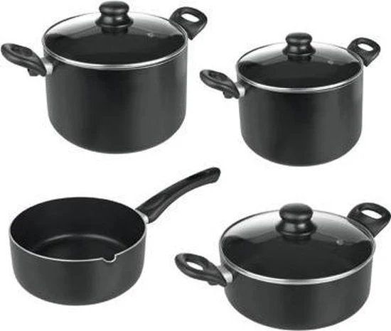 Cusinier Inducta 4 delige pannenset