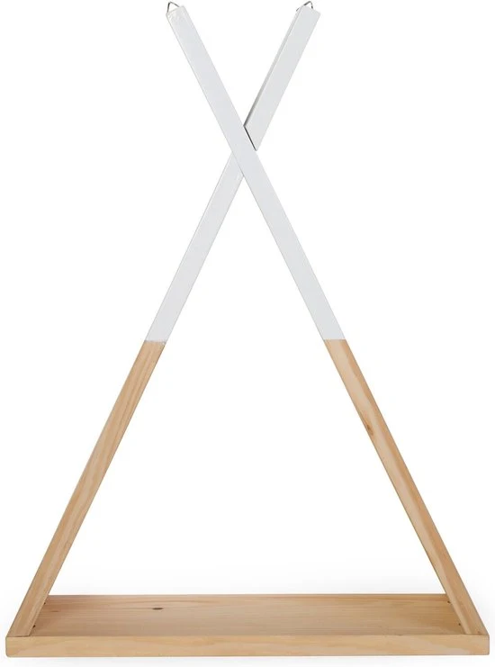 Wandrek Tipi - Hout - Natural Wit