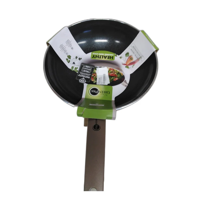 GreenPan Cambridge Wokpan 28 cm — zo goed als nieuw