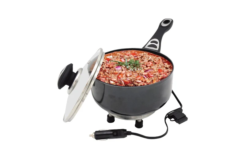 Elektrische pan voor auto 18cm — nieuw
