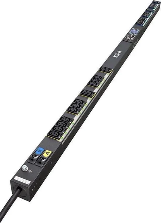 Eaton EMAB03 energiedistributie 0U Zwart 16 AC-uitgang(en)