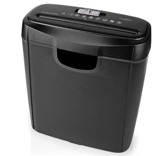 Papierversnipperaar 6x A4-pagina's 10 l DIN 2