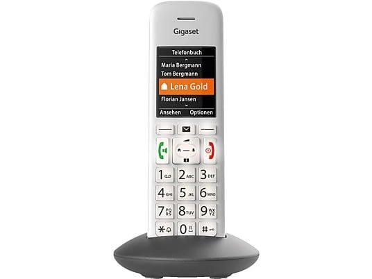 Gigaset E370HX DECT handset Grey, Silver
