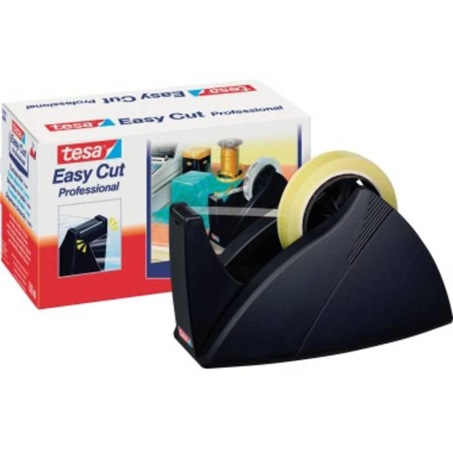 tesa Easy Cut® Professional plakbanddispenser zwart