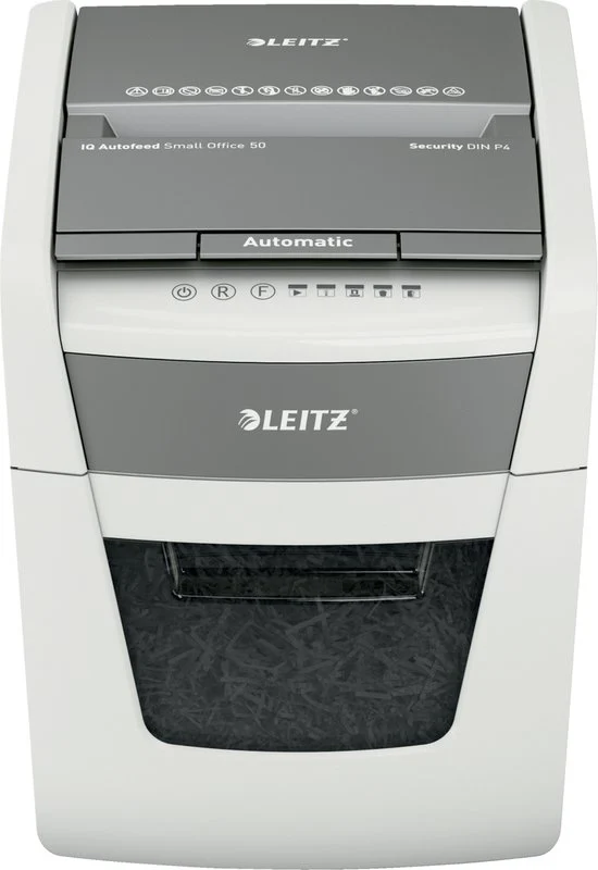 Leitz IQ Autofeed 50X Automatische Papierversnipperaar