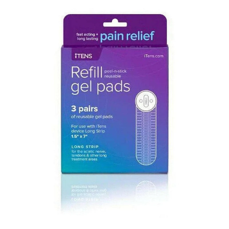 iTENS Refill Gel Pads voor de Long Strip elektrode van iTENS (3 sets)