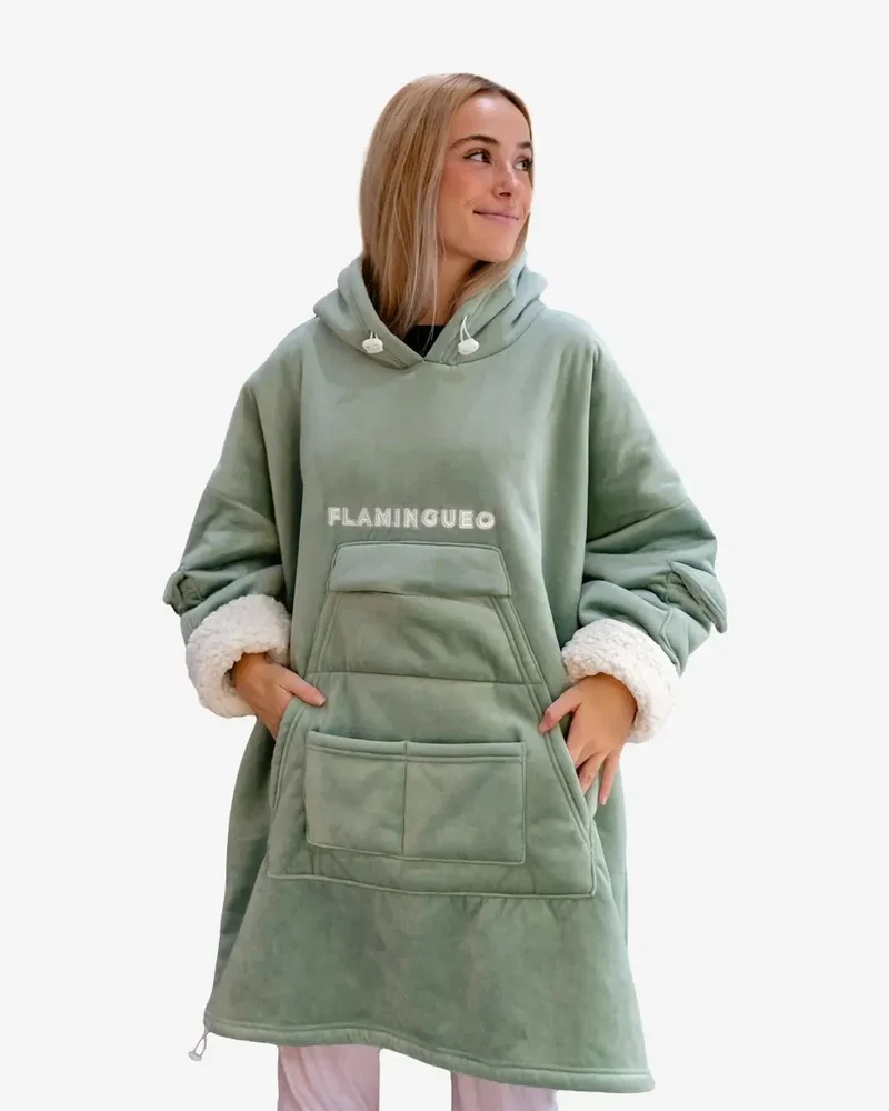 Sudadera Manta Verde - HAGRID