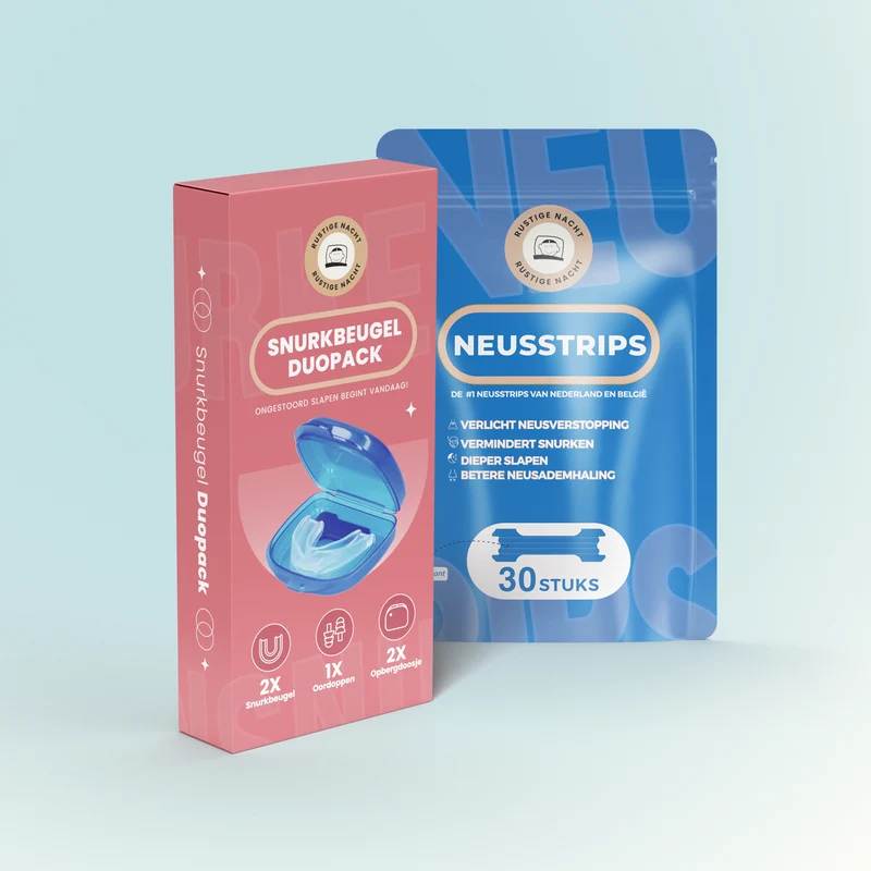 Snurkbeugel Vrouw + Neusstrips
