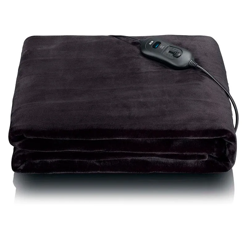 Melissa 16760052 - Elektrische warmtedeken 180x130 cm - 120 W - Zwart