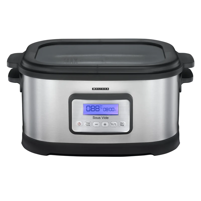 Melissa 16310170 - Sous Vide 6L - 520W - Zwart - RVS