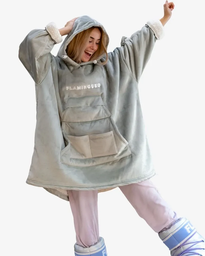 Sudadera Manta - HAGRID GRIS