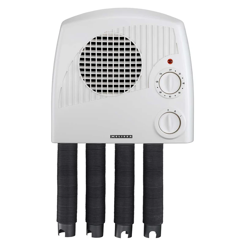 Melissa 16540012 - Schoenendroger met vier slangen, 350W, wit