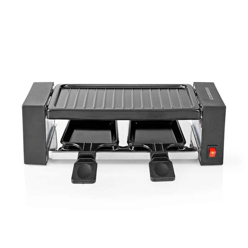 Melissa 16300031 - Raclette-Gourmetset - 2 Personen - 400 W - 23 x 10 cm - Antiaanbaklaag