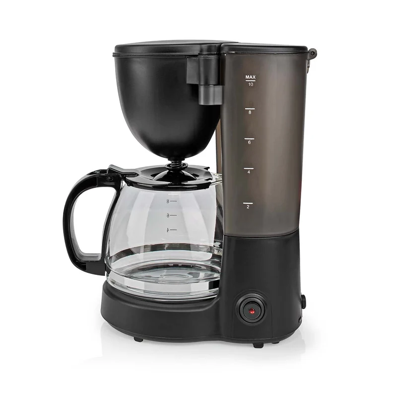 Butler 16100130 - Koffiezetapparaat - 1,25 l - 10 koppen - Warmhoudfunctie - Automatische uitschakeling - Zwart