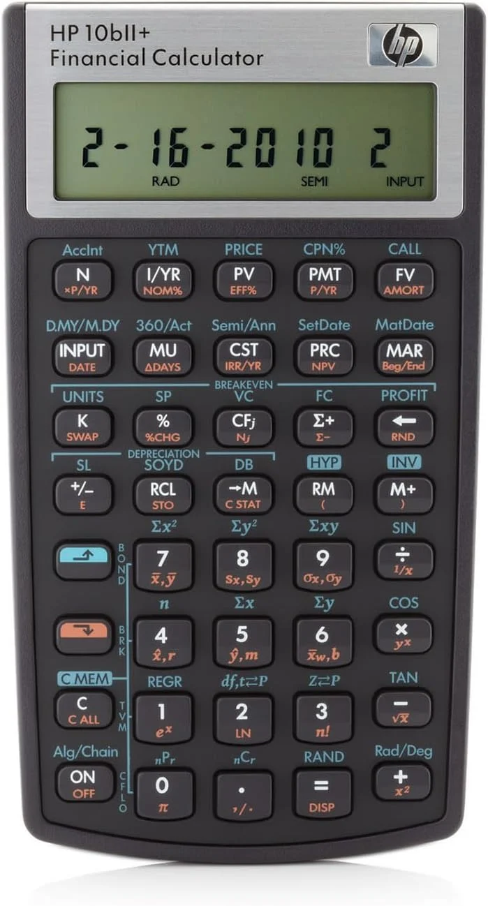 HP 10bII+