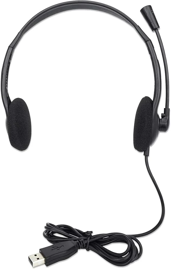 MH USB Stereo Headset On-Ear USB-A
