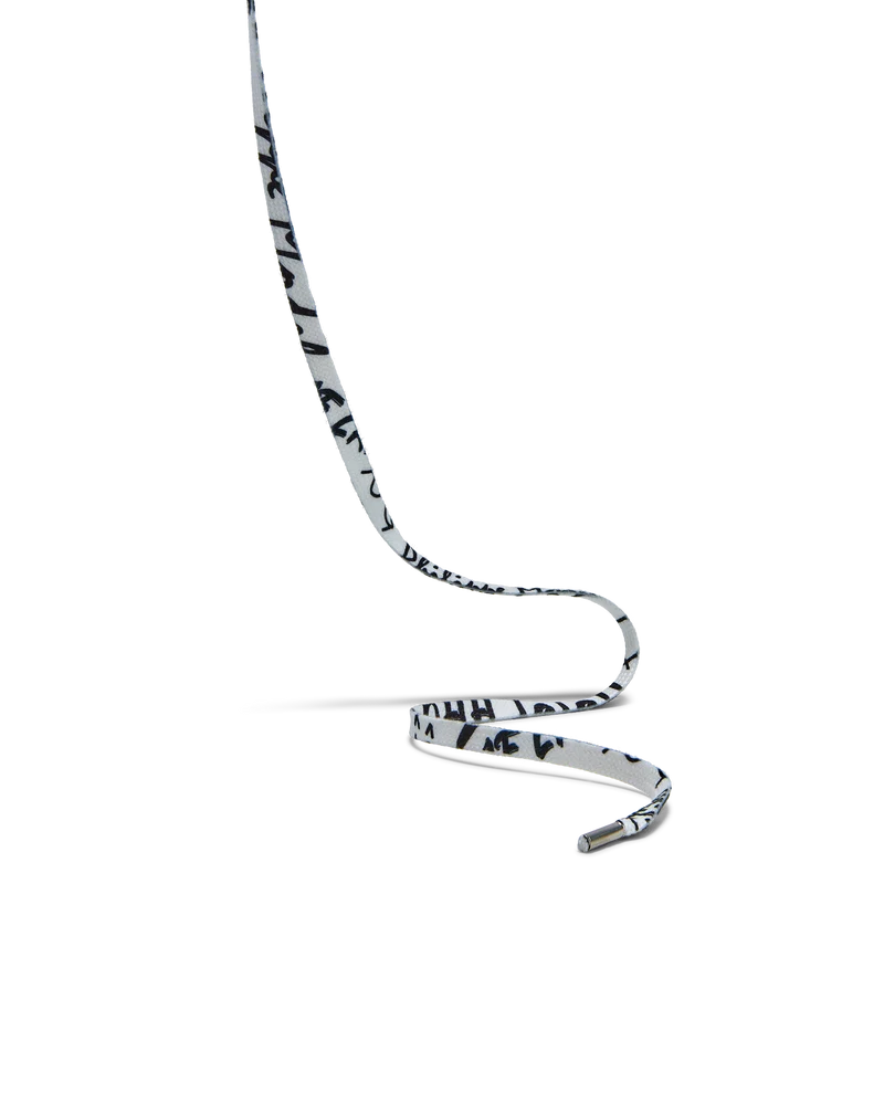 Men’s Laces in Cotton, White Black