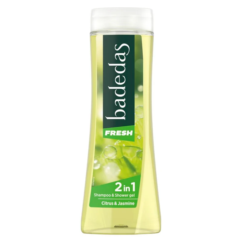 BADEDAS Fresh 2-in-1 Citrus & Jasmine Shampoo & Showergel 600 ml