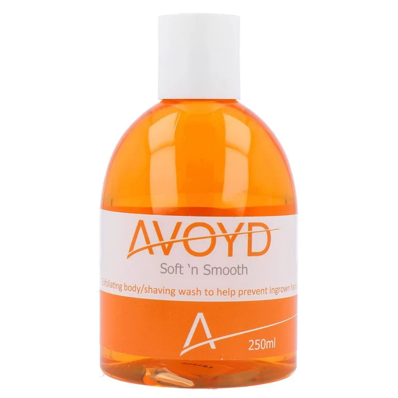 Avoyd Soft 'N Smooth Body/Shaving Wash 250 ml