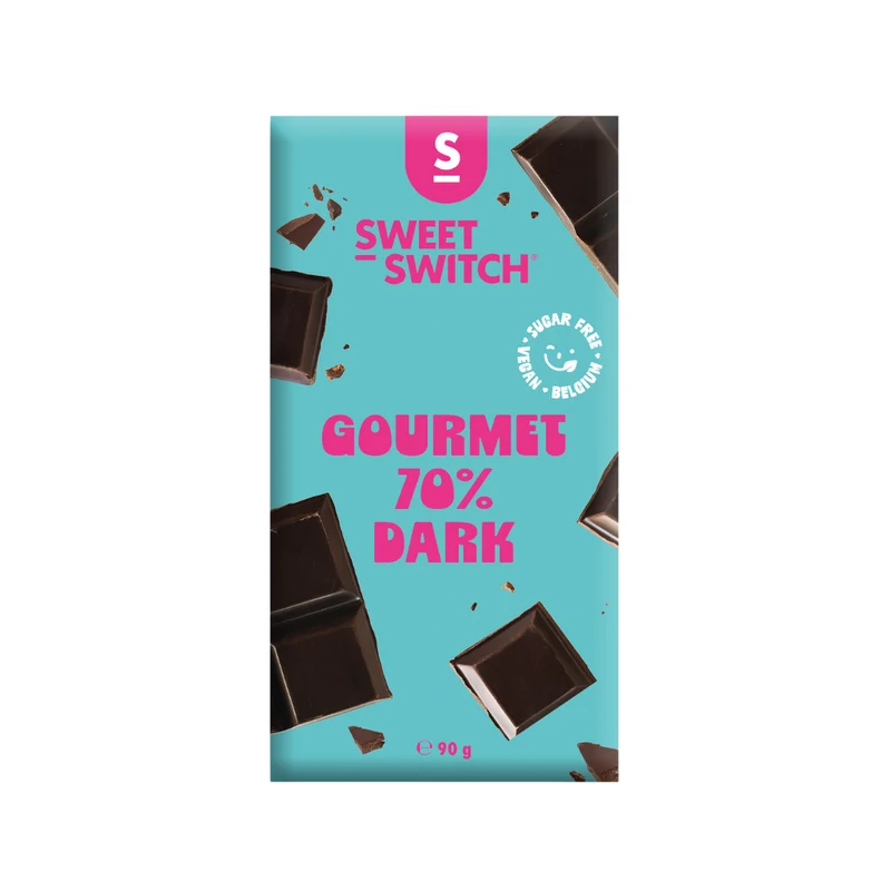 Sweet-Switch Gourmet 70% dark 90 gram