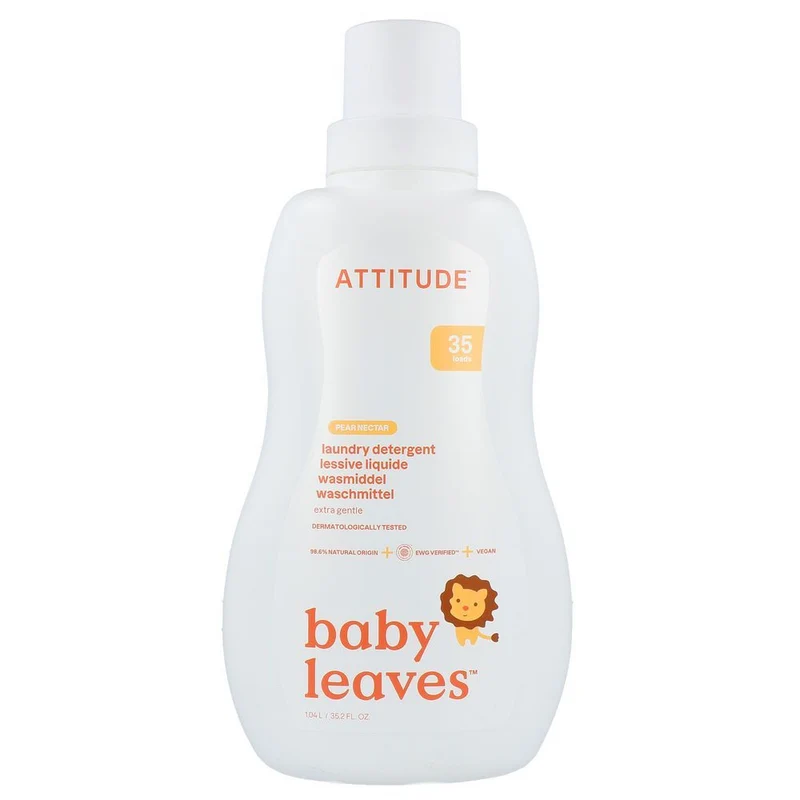 Attitude Baby Leaves Wasmiddel Peer Nectar 1050 ml