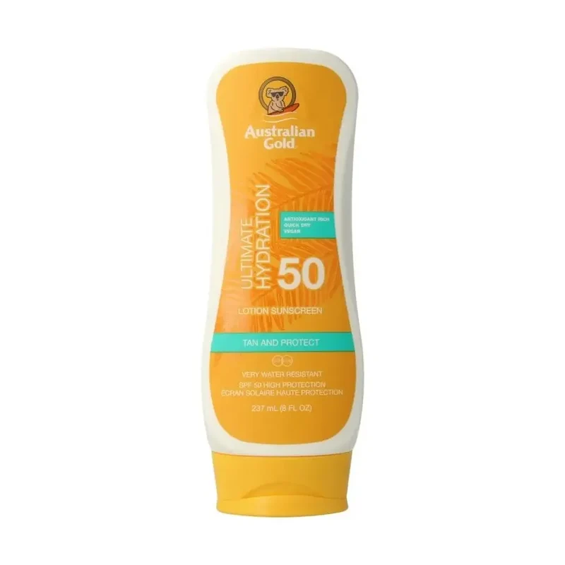Australian Gold SPF 50 Lotion zonder bronzer spf 50 237 ml
