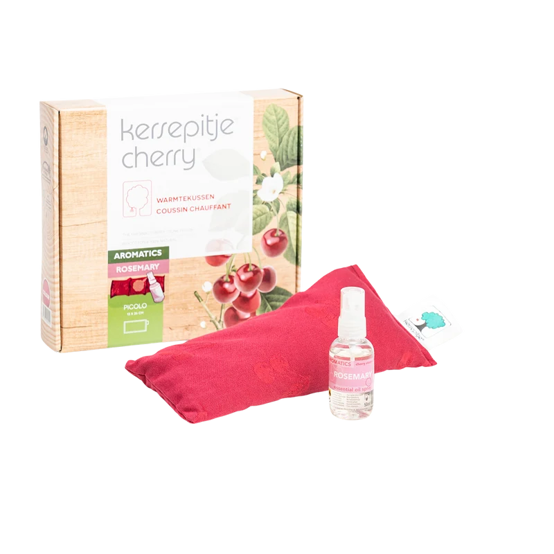 Kersenpitje® Picolo Aromatics rozemarijn, 13 x 26cm, inclusief aromaspray gebaseerd op etherische rozemarijnolie.