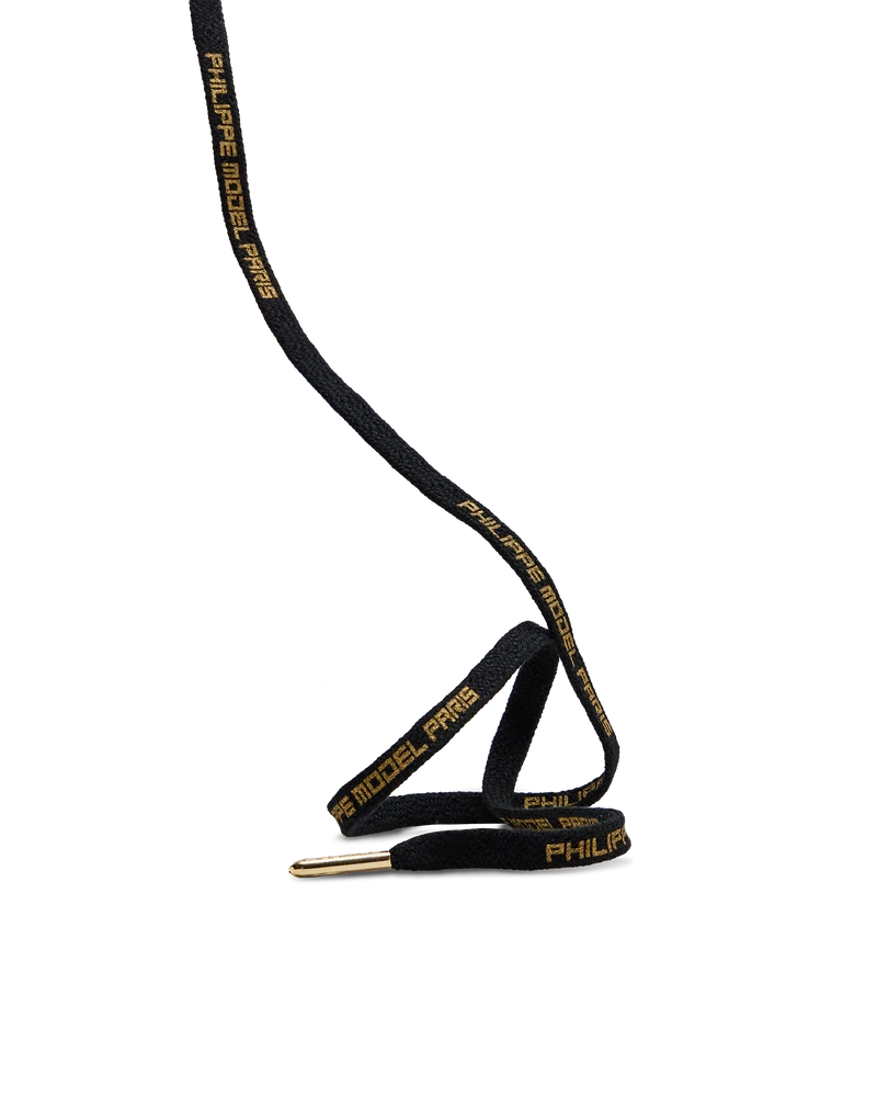 Women's Laces in Cotton, Black Gold
