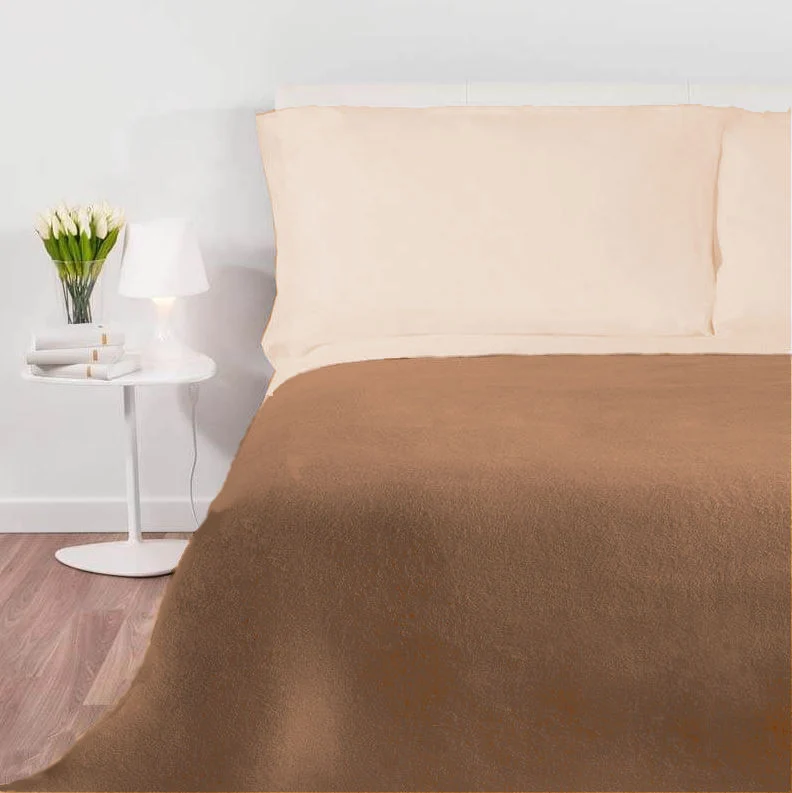 Good Night wollen deken camel