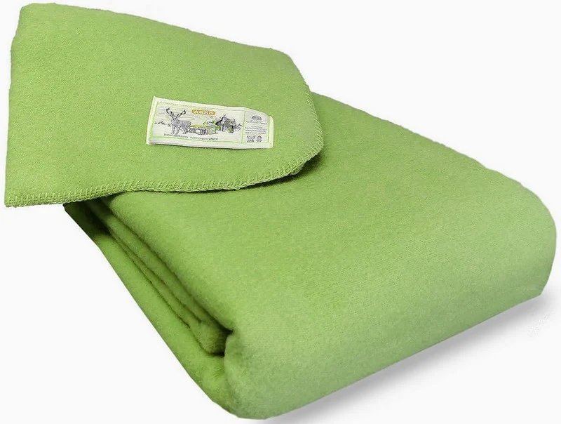 AaBe deken Orion merinowol lime 420 gram