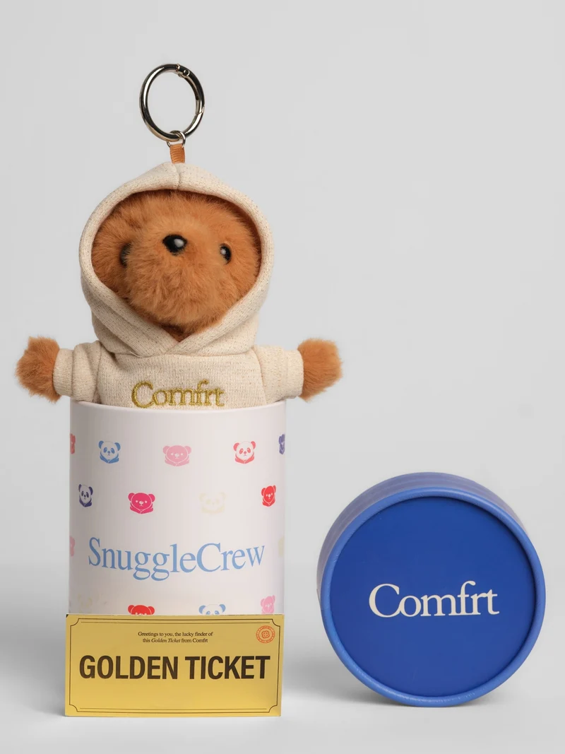 Teddy Bear Mystery Color Keychain