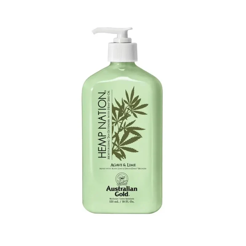 Australian Gold Hemp nation tan extender agave & lime 535 ml