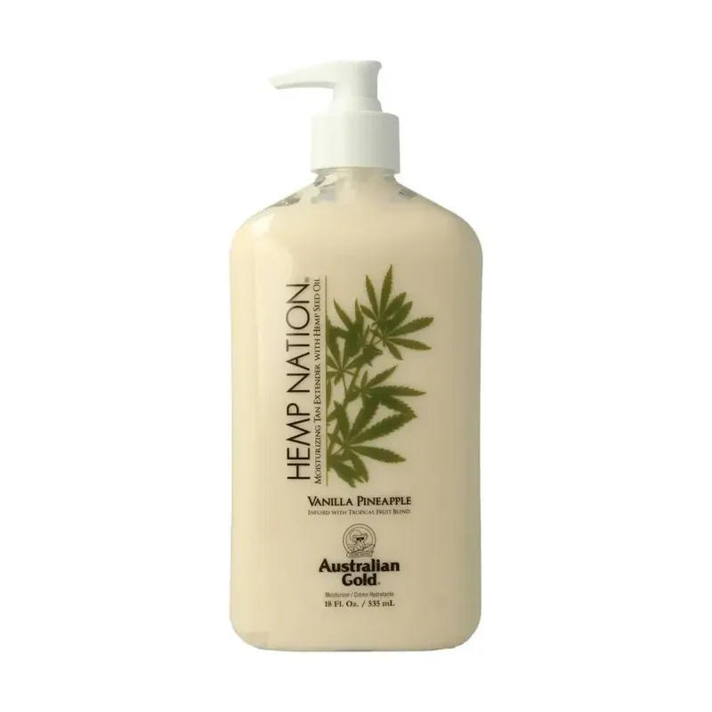 Australian Gold Hemp nation tan extender vanilla pineapple 535 ml