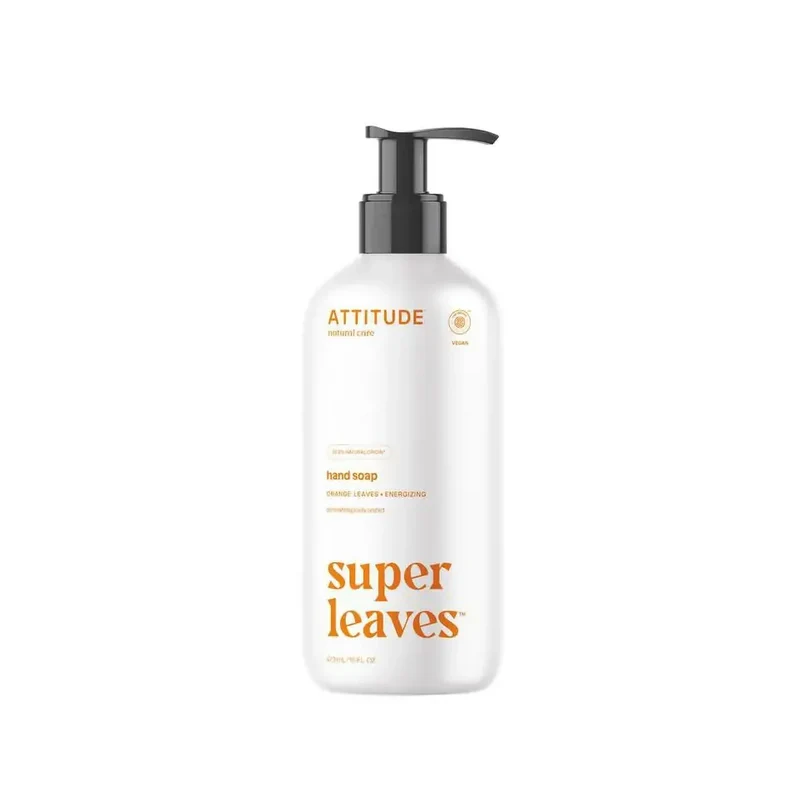Attitude Super leaves handzeep orange leaves 473 ml