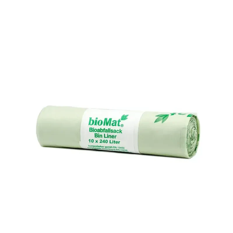Biomat wastebag compostable 10 stuks