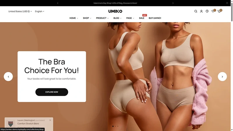 Umino Theme – Underwear | Lingerie & Innerwear