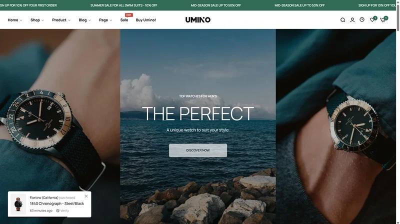 Umino Theme – Unique Watches | Watches & Accessories