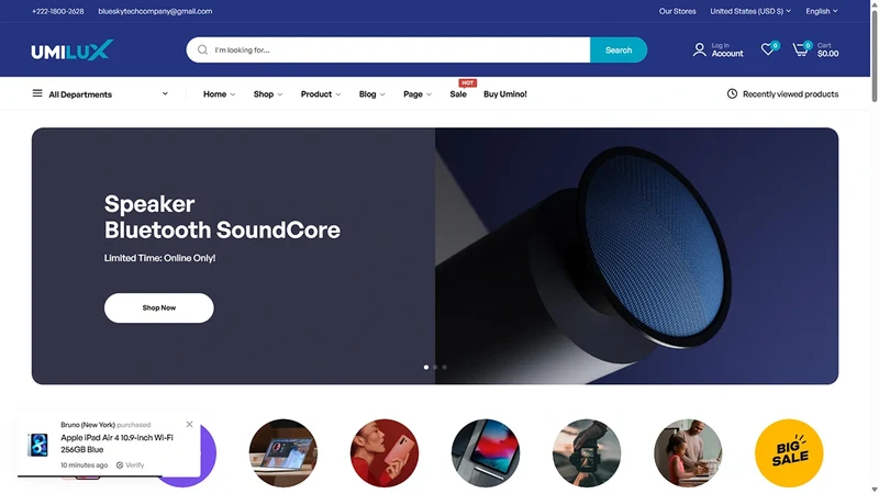 Umino Theme – Mega Digital | Electronics & Tech Store