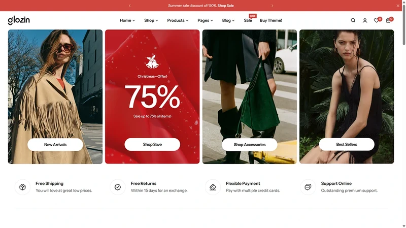 Glozin theme – Modern Wardrobe | Fashion & Apparel